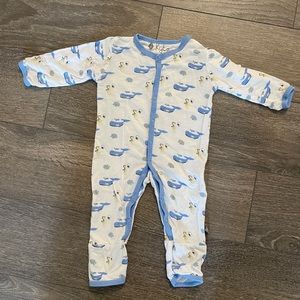Kyte Baby Ocean snap romper